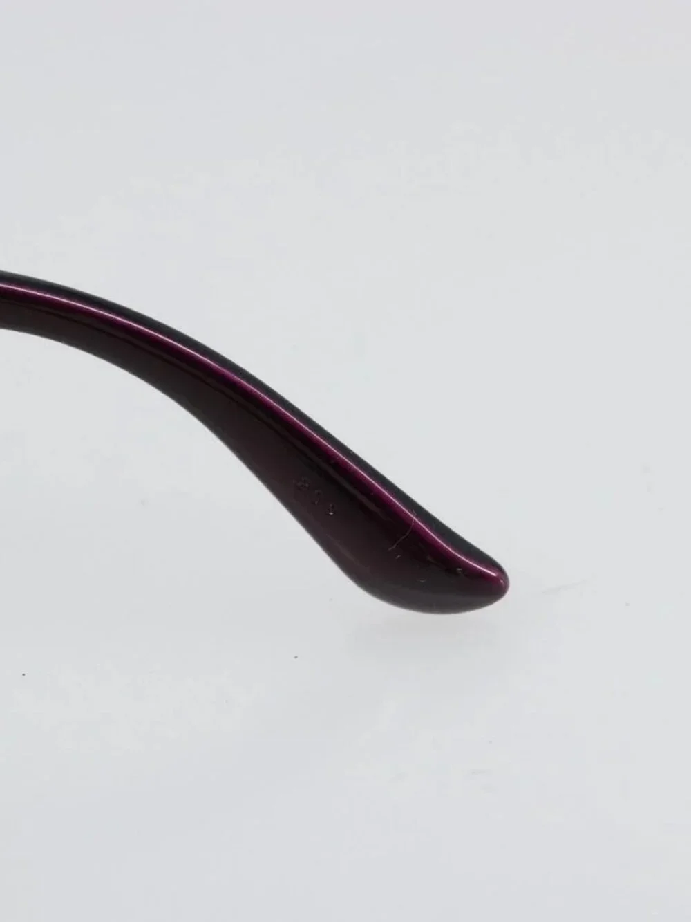 Salvatore Ferragamo Gancini Sunglasses plastic Purple Auth 180951M
